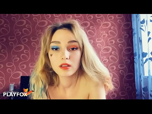 ❤️ Sehrli virtual reallıq eynəkləri mənə Harley Quinn ilə seks verdi ❤️ Porno bizdə ❌️